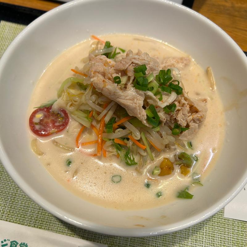 豚しゃぶ 冷やしちゃんぽん（麺少なめ）(リンガーハット 亀戸駅前店)
