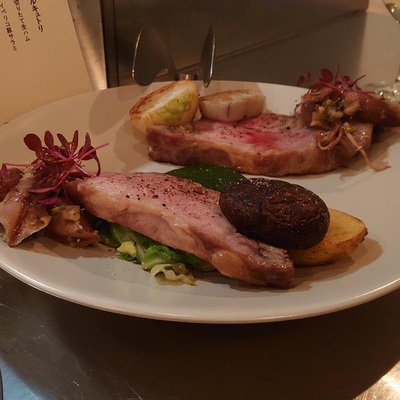 金華豚肩ロースのロースト(かめじま商店)