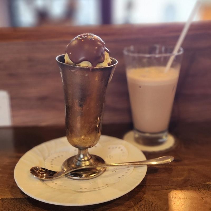 パフェセット(エクチュア からほり「蔵」本店)