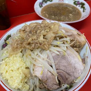 ラーメン並 つけ麺 柚(ラーメン二郎  京都店)