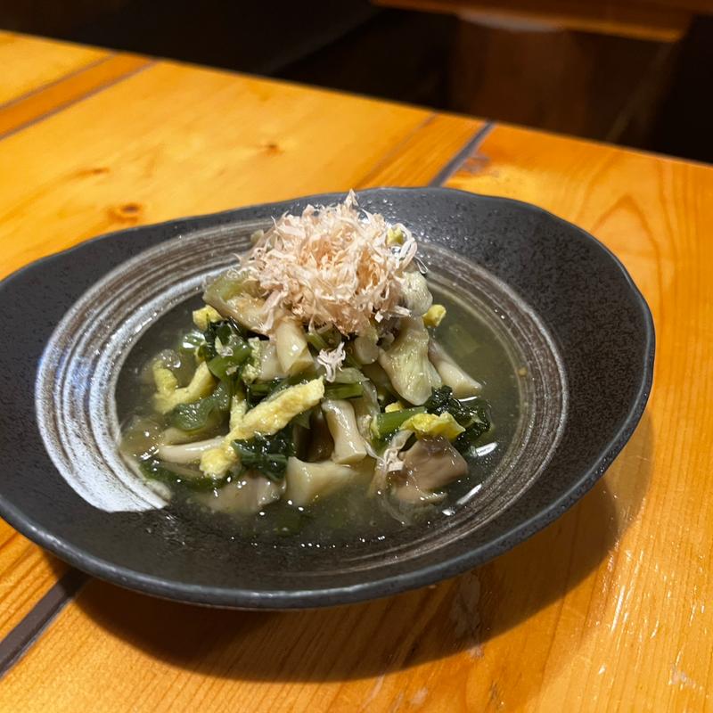 しめじのわさび和え(やきとり山長 清水が丘店 )