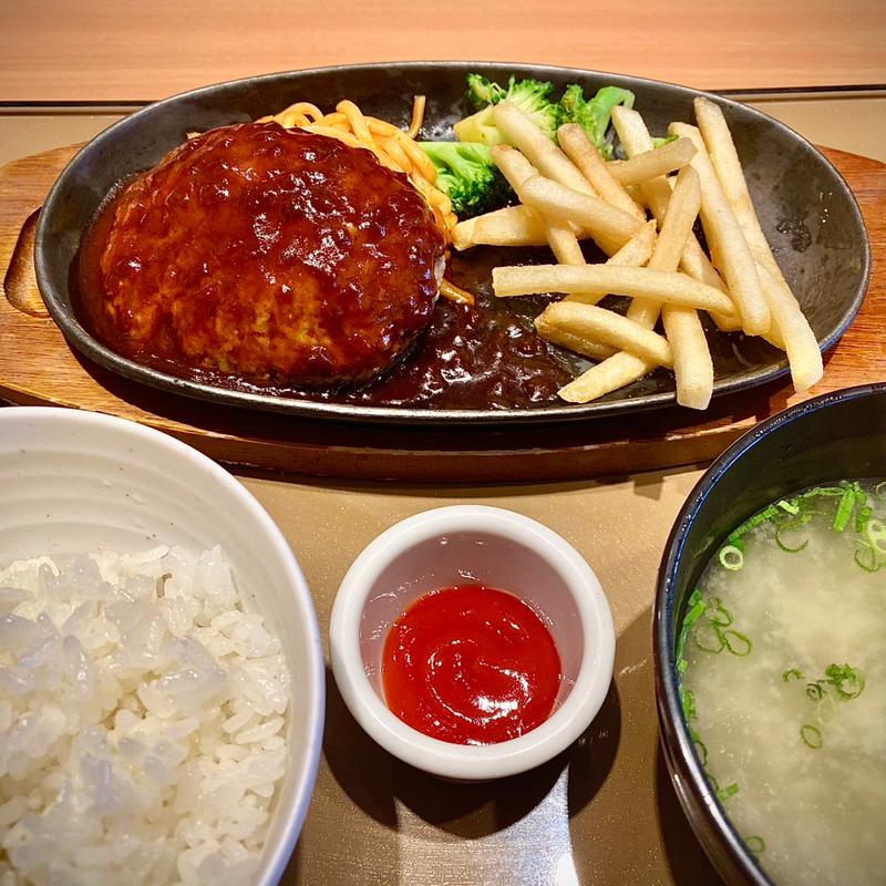 デミハンバーグ定食(やよい軒 倉敷平田店 )