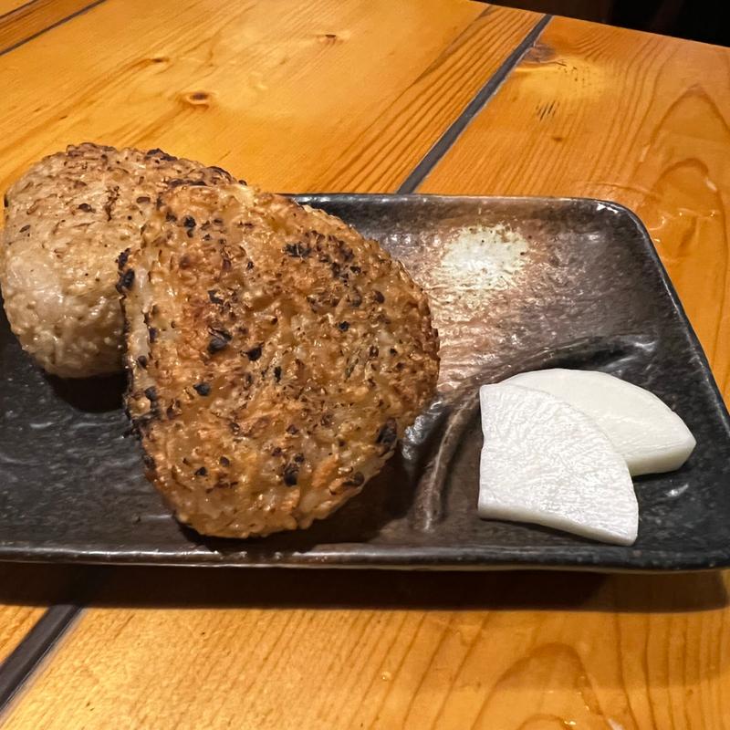 焼きおにぎり(やきとり山長 清水が丘店 )
