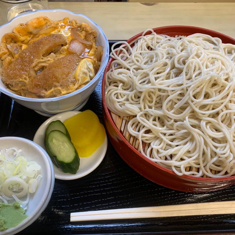 もりそば ミニ丼セット(冨多葉 )