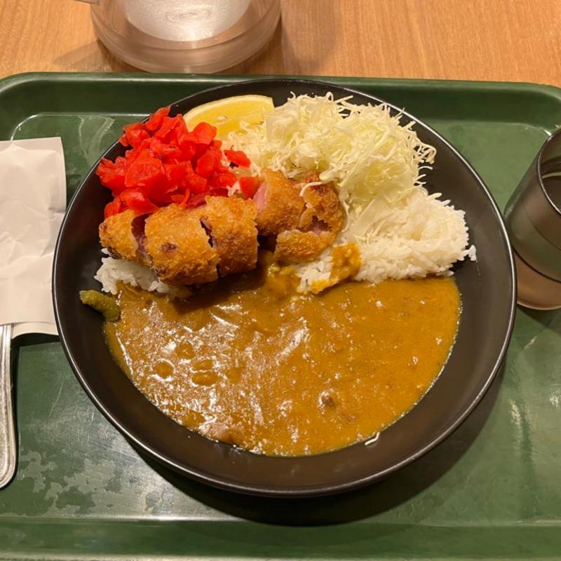 燻製鴨カツカレー(カレーショップC&C Echikafit 永田町店)