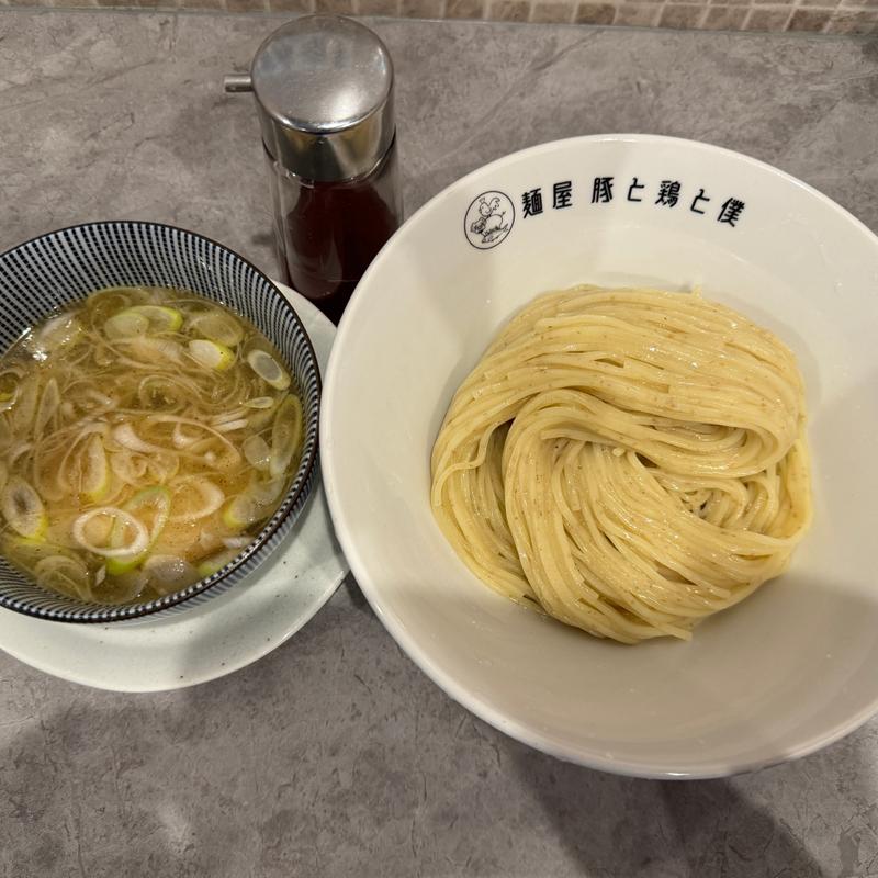 僕の塩つけ麺(麺屋豚と鶏と僕)