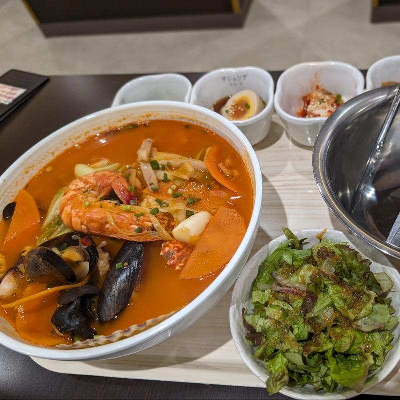 海鮮ちゃんぽん(テジョンデ4号店 鮮-Sen- サンナッチ館)