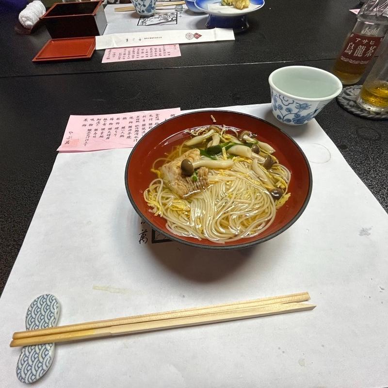 にゅうめん(やぶ萬 )