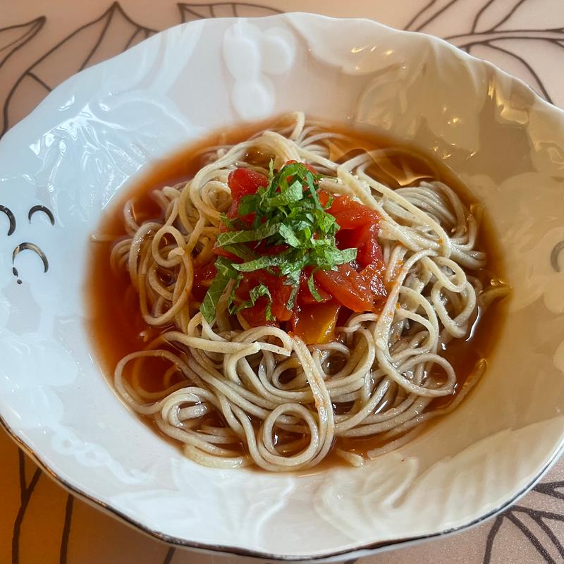 トマトの冷やかけ(そばきり すず木)