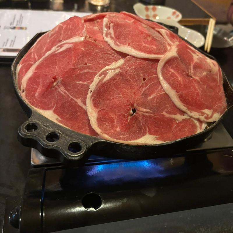 蒸しジンギスカン(焼肉ジンギスカン 店名なし)