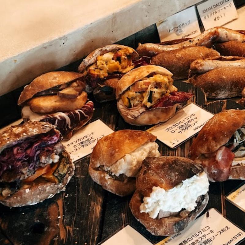 amam dacotanのソーセージドッグ(アマム ダコタン)