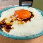 濃厚大和芋丼黄身のせ