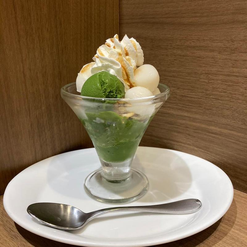 抹茶白玉のミニパルフェ(デニーズ 成城店 （Denny's）)