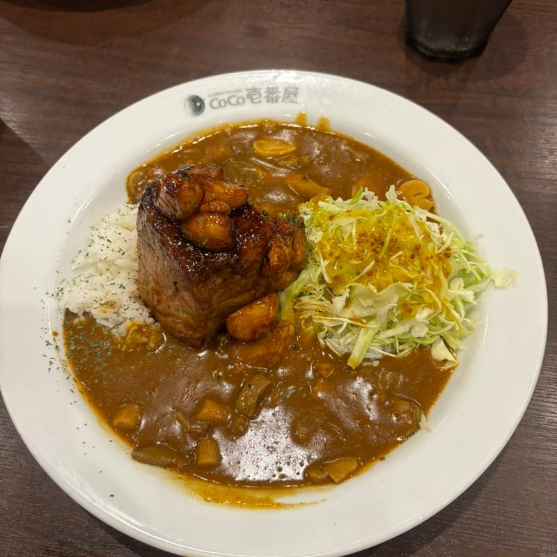 肉塊トンテキカレー(CoCo壱番屋 緑区徳重店)
