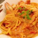 蟹のクリームパスタ(ダイニング ハチ （dining 8 hati）)