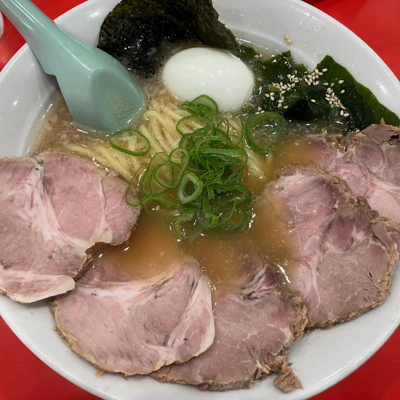チャーシューめん味玉(ラーメンかいざん 船橋店)