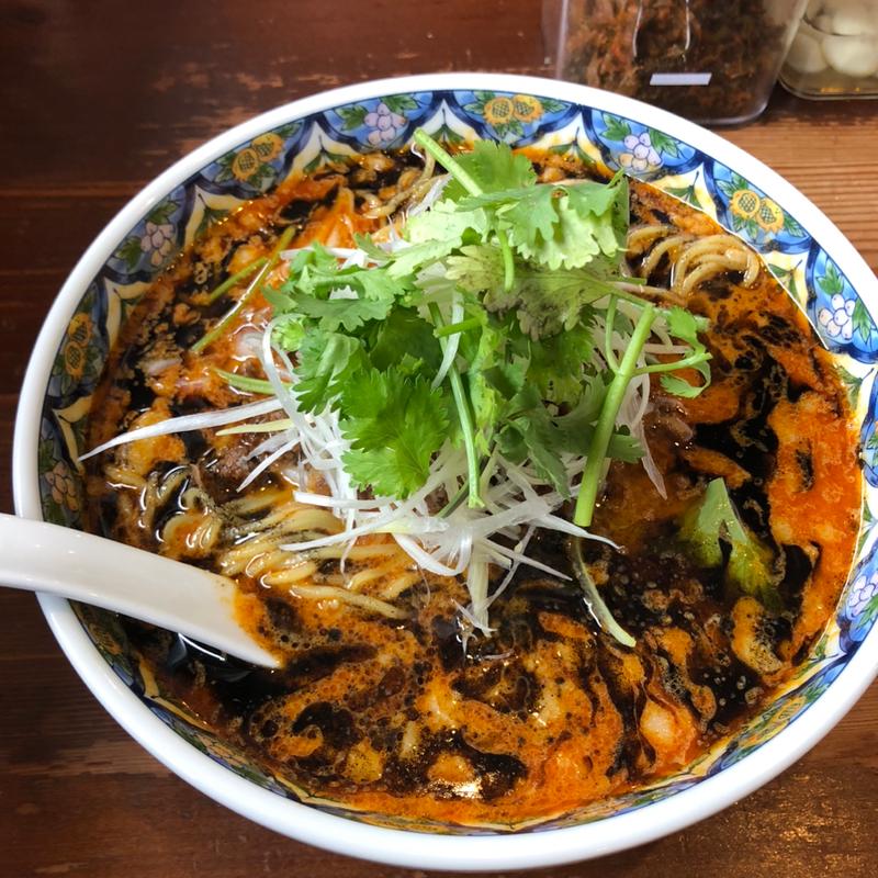 トムヤム坦々麺(博多ラーメン　龍ノ髭　 宇都宮店 )