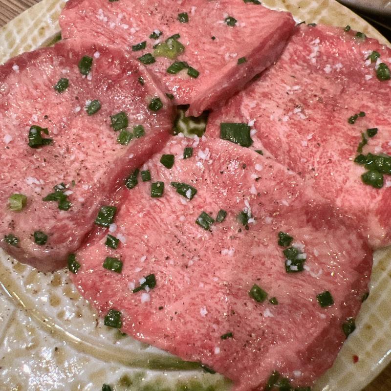 上タン塩(焼肉 ラッキー)