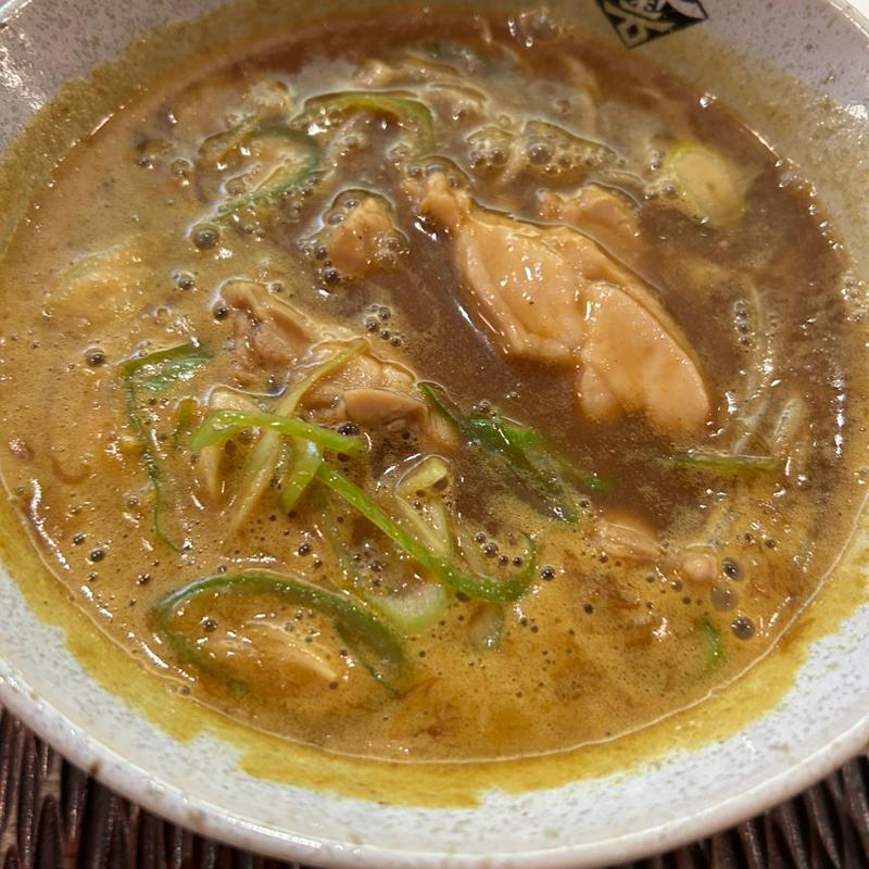 カレー南蛮そば(そばとお酒 八雲 地下街オーロラタウン店)