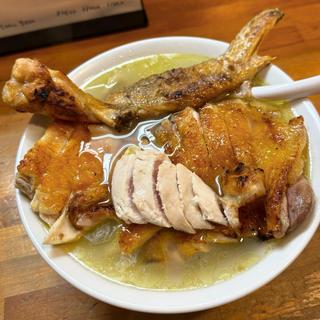 地鶏チャーシュー麺 塩 黒薩摩鶏三昧(極汁美麺 umami)