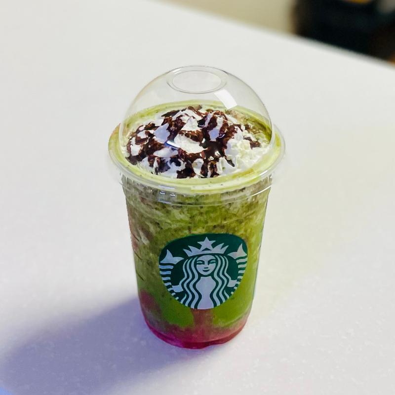 抹茶いちごクリームフラペチーノ(スターバックス コーヒー エキア プレミエ 和光店)