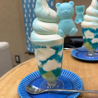 あおくまパフェ(Sweets＆Deco 青いクマ)