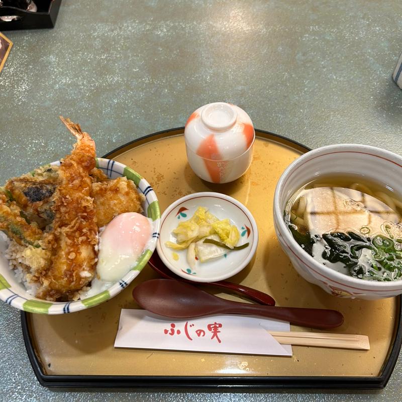 天丼ミニそばセット(ふじの実 堀店 )