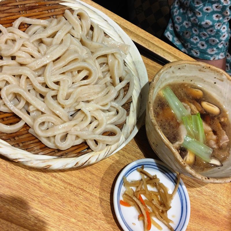 肉汁つけうどん(武蔵野うどん こぶし ecute立川店)