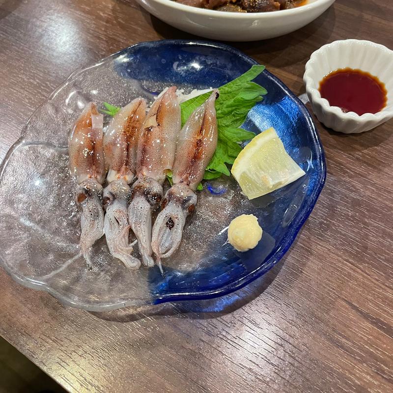 ホタルイカ刺身(STAND UOZU)