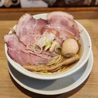 淡竹(ハチク)+煮卵(麺屋優光)
