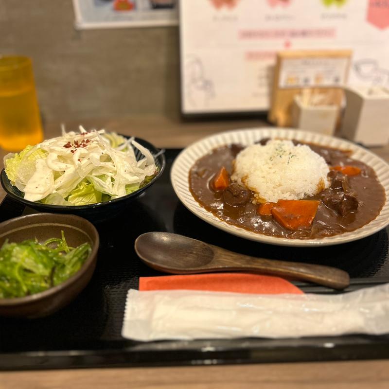 タンシチュー定食(居酒屋もみじ)