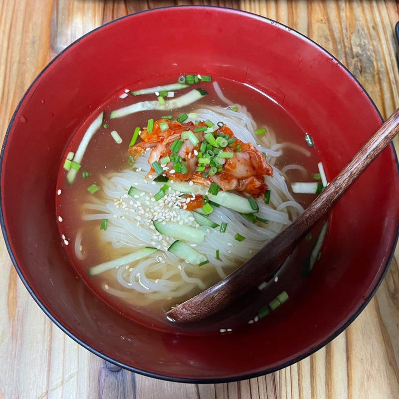 冷麺(大阪鶴橋焼肉Wabi Sabi DX.)