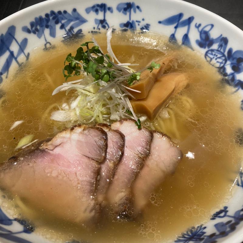 極みの塩ラーメン(代官山海老そば 豊秀)