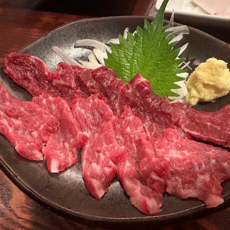 馬刺し(銀座 あまくさ 総本店)