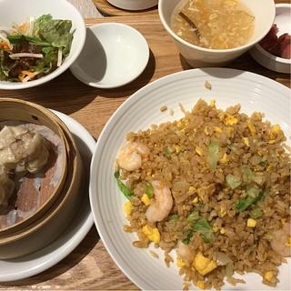 海老レタス炒飯セット(上海常 利府店)