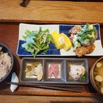 チキンの大葉タルタル南蛮(和カフェ Tsumugi アトレ竹芝店)