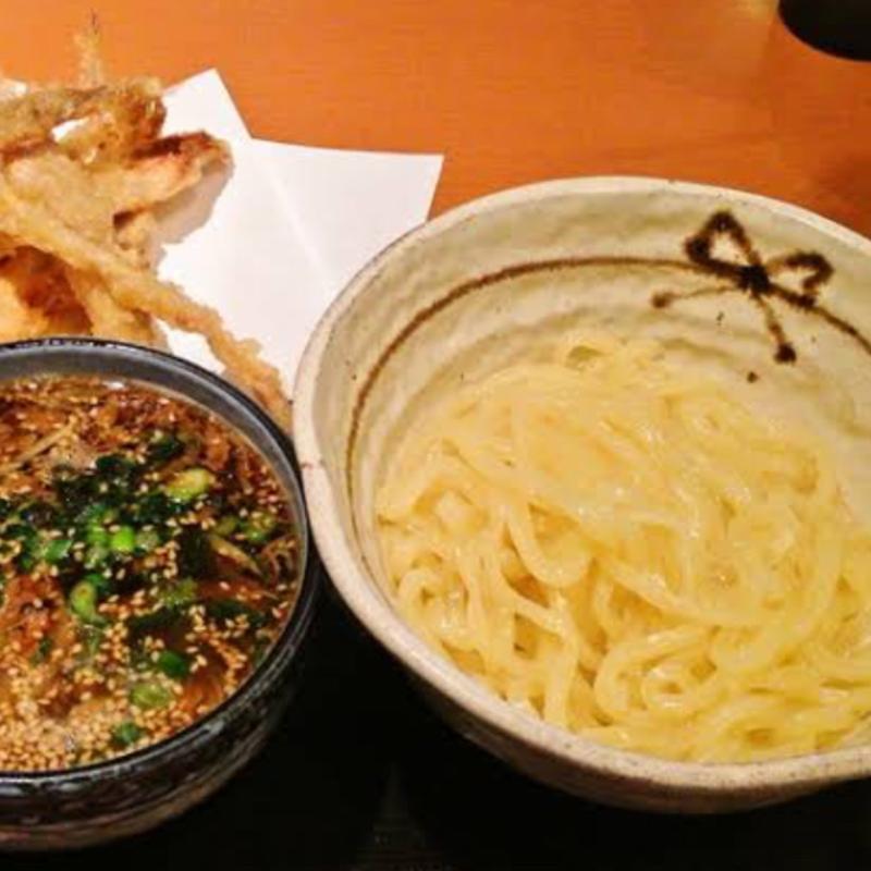 肉汁釜揚げうどん(大地のうどん 本店)