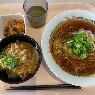 麺定食(広島市役所職員食堂 )