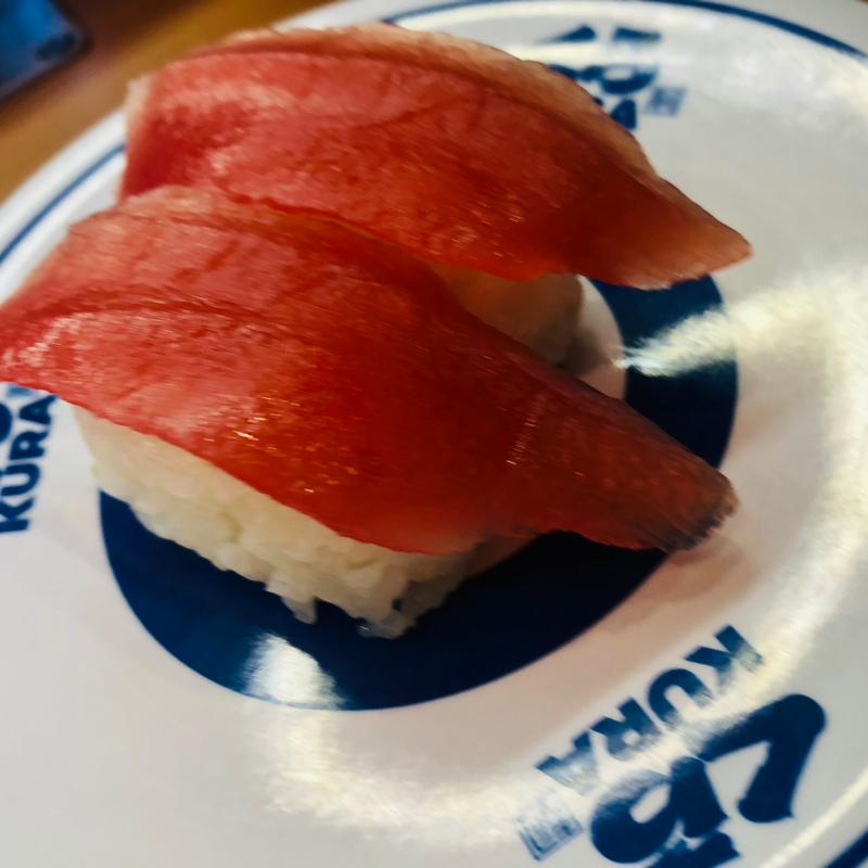 振り塩熟成まぐろ(くら寿司 鹿児島卸本町店)