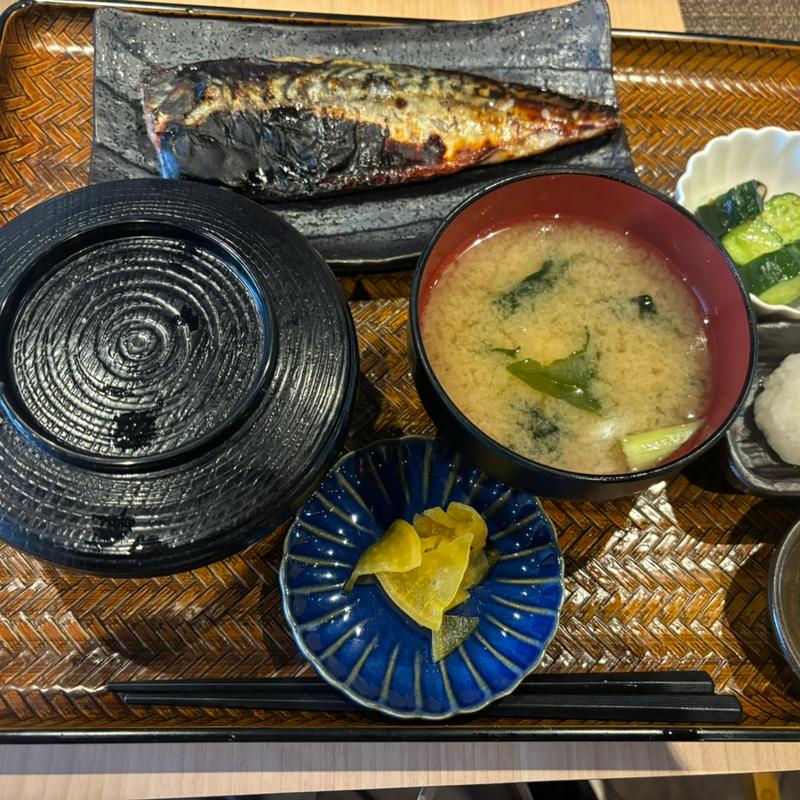 とろさば西京焼き定食(下北SABA食堂 佐助酒場)