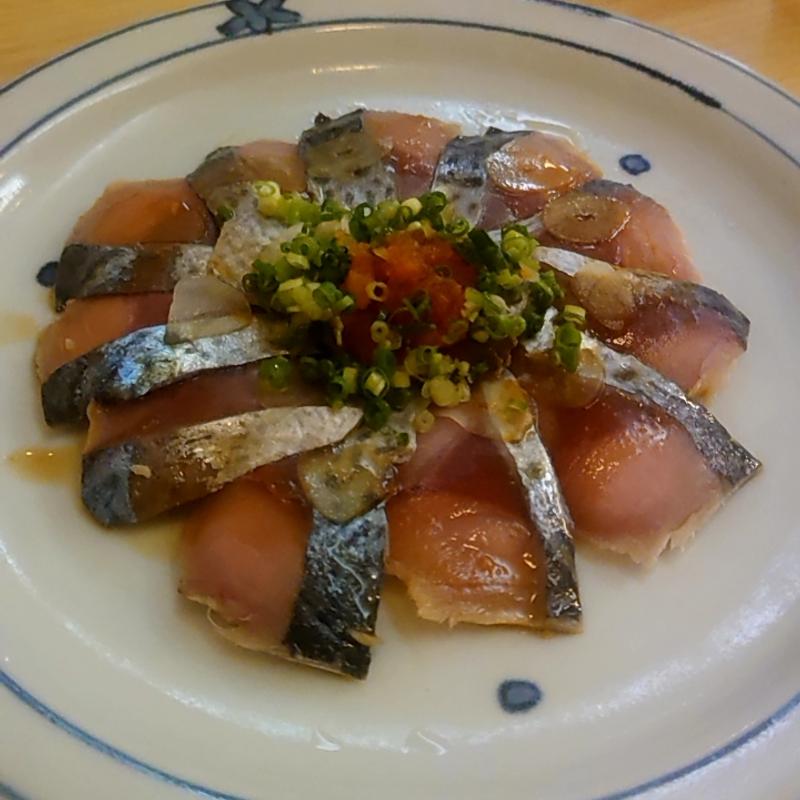 サバのたたき(伴 寿司処 Tomo Sushi)
