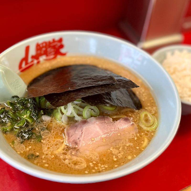 味噌ラーメン(ラーメン山岡家 南2条店)