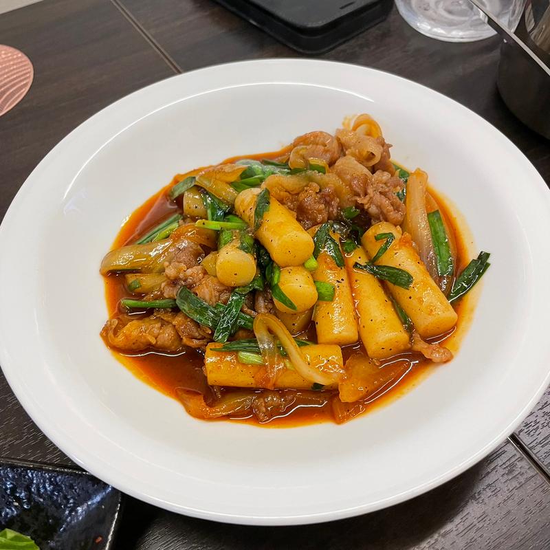 トッポギ(呑めるカレーハウス インディー内本町店(昼)／居酒屋バレル(夜))