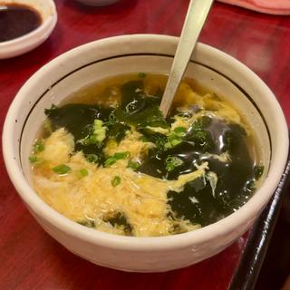 かき玉わかめスープ(清香苑 )
