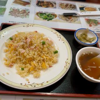 日替わりチャーハン(かにチャーハン)(上海菜館)