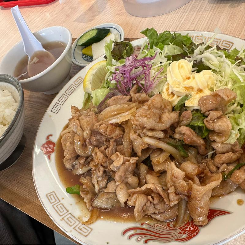 焼肉定食(南ばん亭)