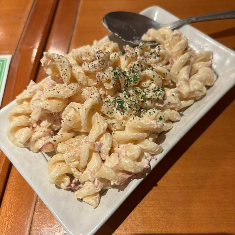 コンビーフマカロニ ハーフサイズ(平田屋 中野坂上店)