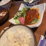牛タンハンバーグ定食(牛たん 吉次 本町店)