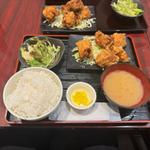 唐揚げ定食(肉バル アモーレ 新宿店)