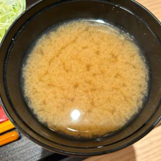 しじみ味噌汁(とんかつ和幸 ポールタウン札幌店)